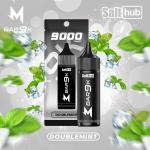 [PODDIS]Marbo Bar 9K Disposable - Double Mint ดับเบิ้ลมิ้น 9000Puffs 14ML Nic3`0mAh ชาร์จได้ ไม่มีสายคล้องคอ