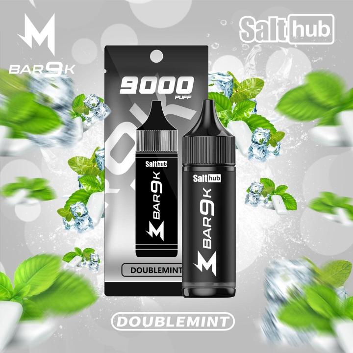 [PODDIS]Marbo Bar 9K Disposable - Double Mint ดับเบิ้ลมิ้น 9000Puffs 14ML Nic3`0mAh ชาร์จได้ ไม่มีสายคล้องคอ