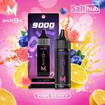 [PODDIS]Marbo Bar 9K Disposable - Pink Berry พิ้งเบอร์รี่ 9000Puffs 14ML Nic3`0mAh ชาร์จได้ ไม่มีสายคล้องคอ